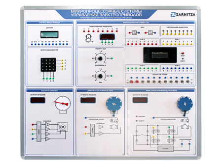 Комплект учебного оборудования "Микропроцессорные системы управления электроприводов"