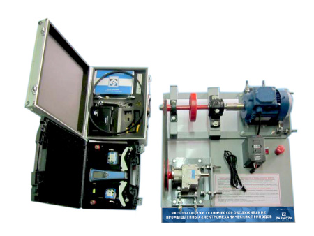 Комплект учебно-лабораторного оборудования "Эксплуатация и техническое обслуживание промышленных электромеханических приводов" (ЭиТОПЭП)