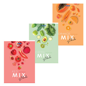 Тетрадь А4 80л. клетка BRAUBERG скоба, обложка картон, Mix