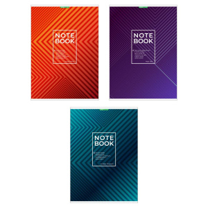 Тетрадь А4 96л. клетка Академия Холдинг Монохром Грин 14591/3