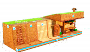 Макет убежища - простейшего укрытия в разрезе, тип 071М