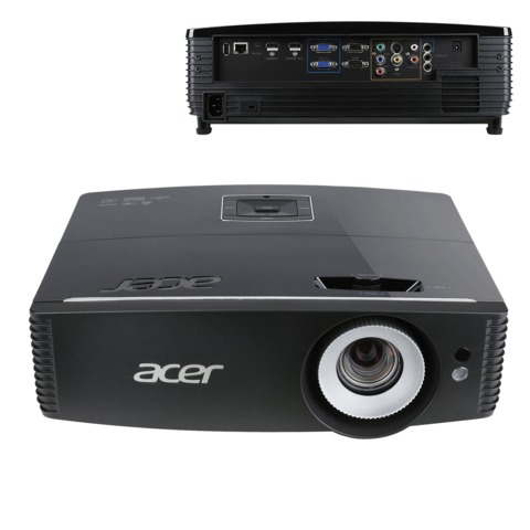 Проектор ACER P6200S, DLP, 1024×768, 4:3, 5000 лм, 20000:1, короткофокусный, 4,5 кг