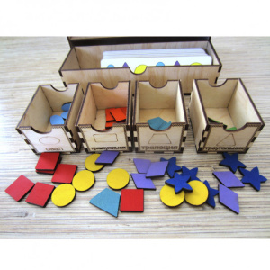 Волшебный комод геометрические фигуры