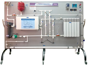 Комплект учебно-лабораторного оборудования "Тепловые и гидравлические характеристики приборов отопления" ТГХ-ПО