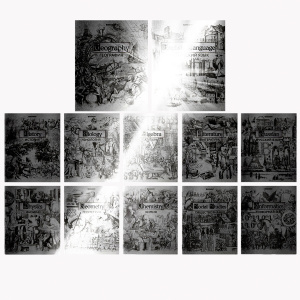 Тетради предметные, КОМПЛЕКТ 12 ПРЕДМЕТОВ, SILVER, 48л, С СЕРЕБРЯНОЙ ОБЛОЖКОЙ, BRAUBERG