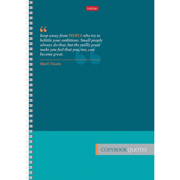 Тетрадь А4 80л. линия  HATBER, обложка картон, "Ассорти" (4 вида в спайке), 80Т4В2гр