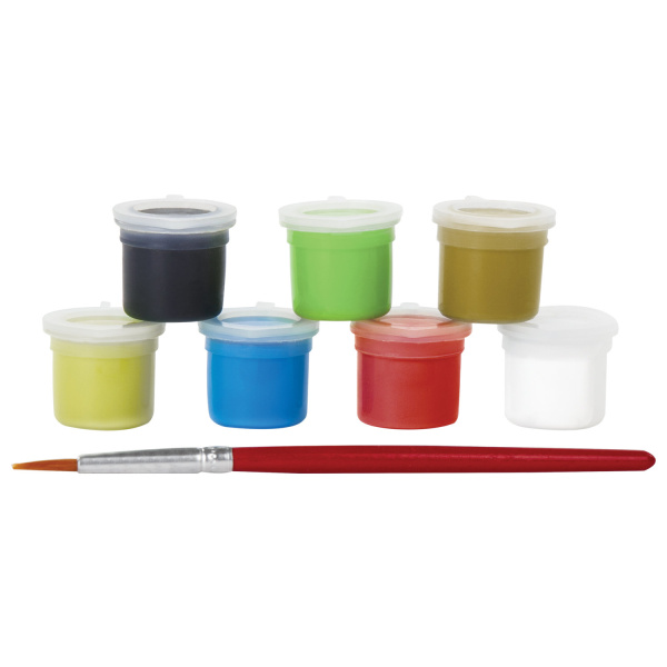 Раскраска по номерам А4, ЮНЛАНДИЯ "ЩЕНОК", С АКРИЛОВЫМИ КРАСКАМИ, на картоне, кисть, 661590