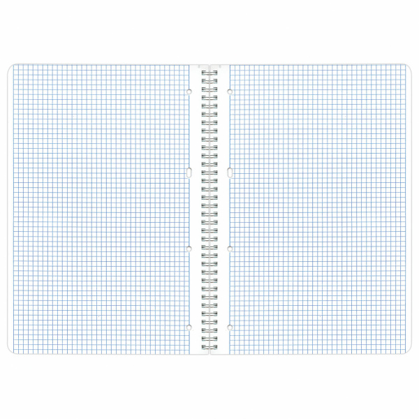 Тетрадь А4 80л. клетка на спирали BRAUBERG, обложка картон, "Фрукты"