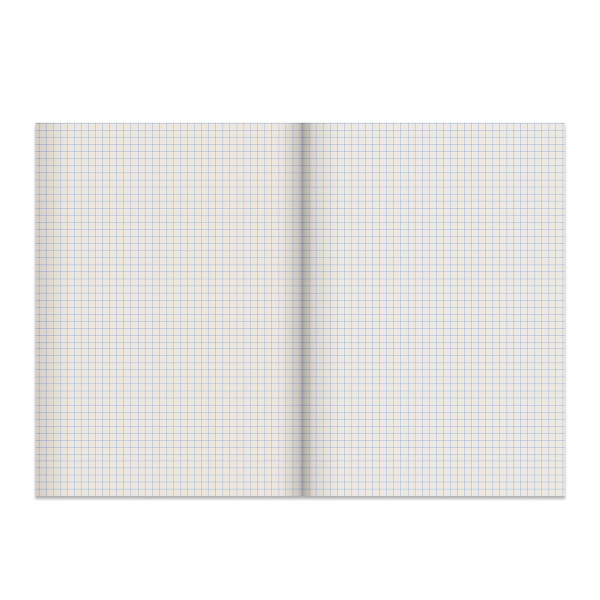 Тетрадь бумвинил А4 80л. клетка STAFF, офсет №2, 60 г/м