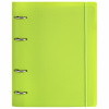 Тетрадь на кольцах А5 (175х220мм) 120л. BRAUBERG "Салатовый", пластик, с резинкой