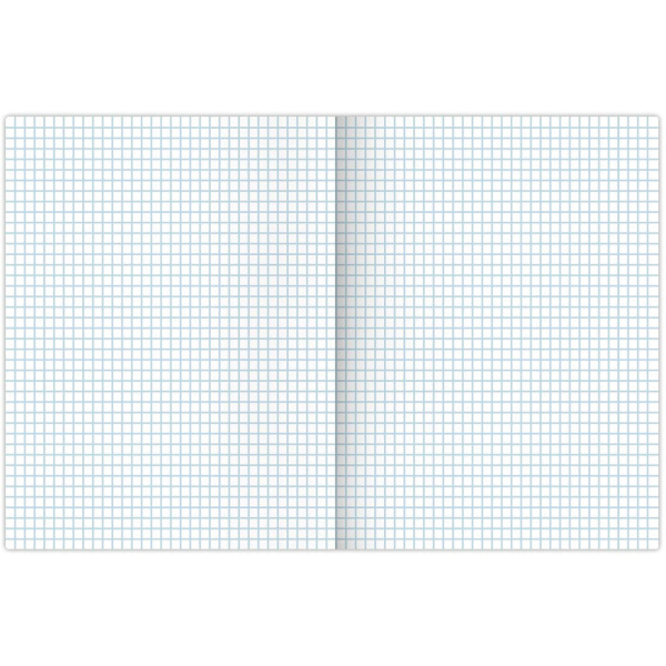 Тетрадь А4 80л. клетка BRAUBERG, скоба, глянцевый лак, "SMART"