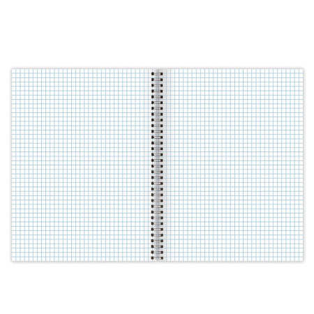 Тетрадь А4 120л. клетка на спирали BRAUBERG, обложка картон, Seasons