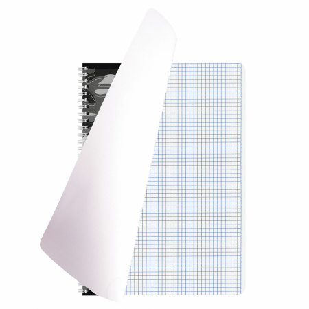 Тетрадь А4 96л. клетка на спирали BRAUBERG, офсет, обложка картон, Military