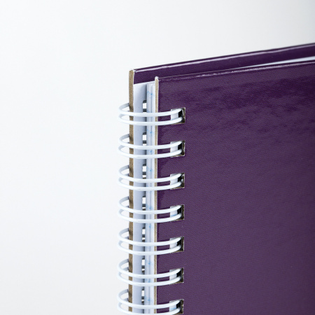 Тетрадь А4 120л. клетка на спирали BRAUBERG, обложка твердая, "Good Luck"