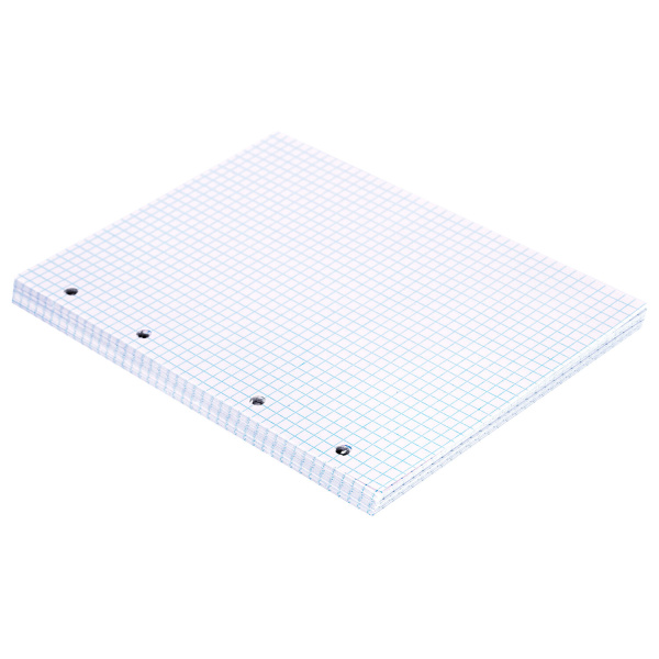 Сменный блок к тетради на кольцах А5 80л. STAFF, Белый