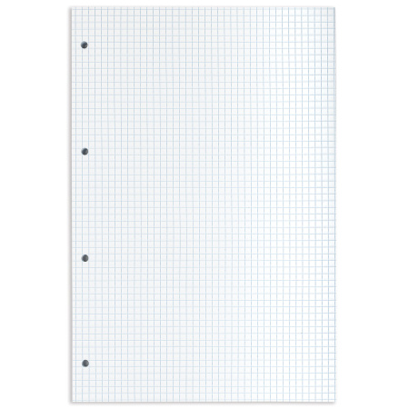 Сменный блок к тетради на кольцах А4 120л. BRAUBERG, Белый