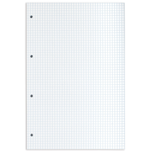 Сменный блок к тетради на кольцах А4 120л. BRAUBERG, Белый