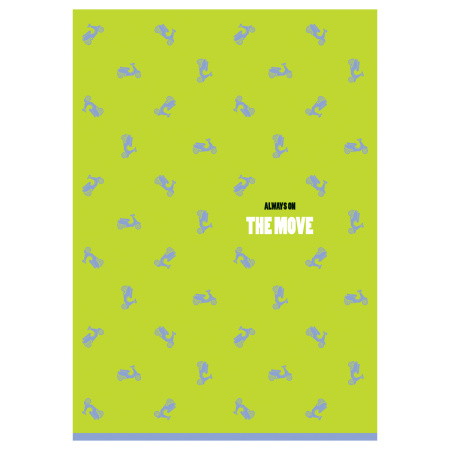 Тетрадь А4 96л. клетка BG, обложка мелованный картон "Будь в тренде"