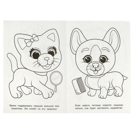 Книжка-раскраска "ПОПУЛЯРНЫЕ СЮЖЕТЫ" АССОРТИ, 145х210 мм, 16 страниц, "УМКА"