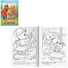 Книжка-раскраска "Любимые сказки", ассорти, 16 стр., 210х290 мм, HATBER