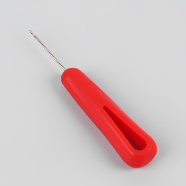 Шило швейное, с крючком, d = 2 мм, 14 × 3 см, лезвие 4,5 см