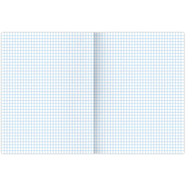 Тетрадь А4 80л. клетка BRAUBERG скоба, обложка картон, Mix