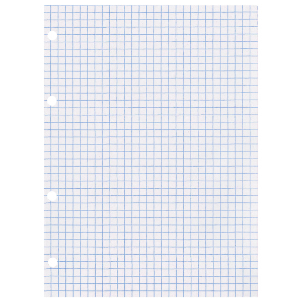 Сменный блок к тетради на кольцах А5 120л. BRAUBERG, Белый