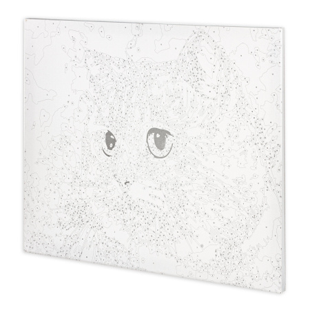 Картина по номерам 40х50 см, ОСТРОВ СОКРОВИЩ "Изумрудный взгляд", на подрамнике, акрил, кисти, 66249