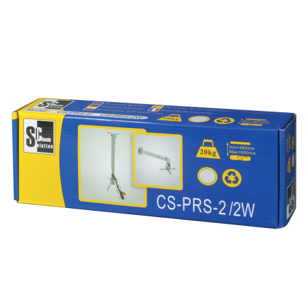 Кронштейн для проектора потолочный CLASSIC SOLUTION CS-PRS-2, 3 степ. свободы, высота 43-65 см, 20кг