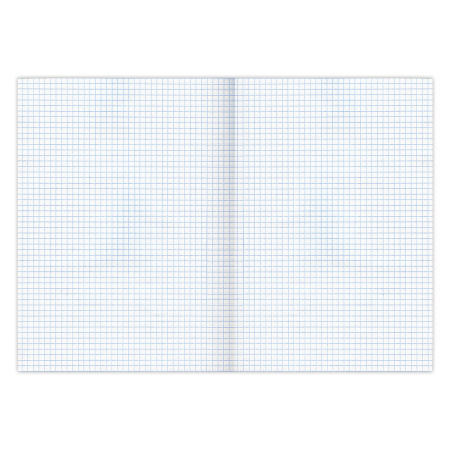 Тетрадь бумвинил А4 96л. клетка STAFF, скоба, офсет №1, БОРДОВЫЙ