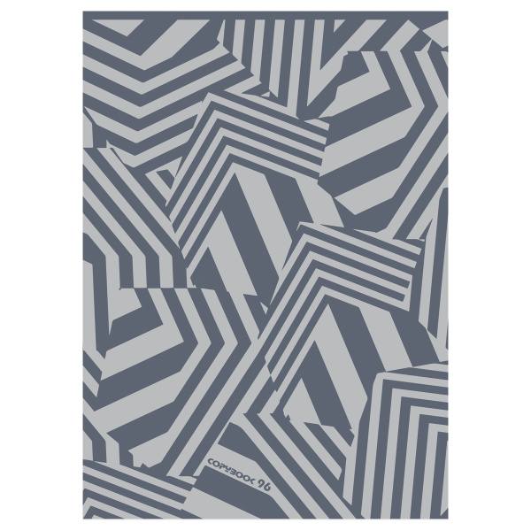 Тетрадь А4 96л. клетка BG, обложка картон, "Not clear"