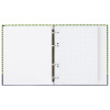 Тетрадь на кольцах А5 (175х215мм) 120л. ОФИСМАГ "Модерн", картонная обложка, клетка