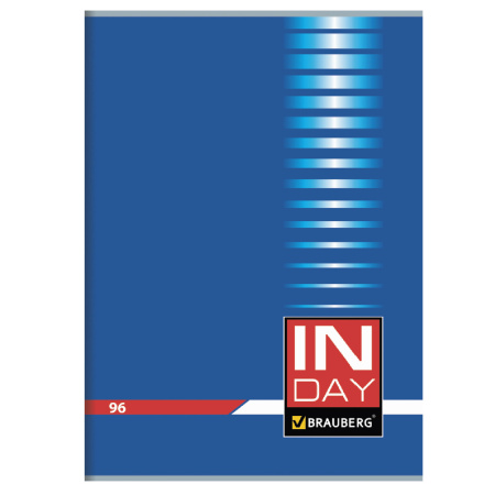 Тетрадь А4 96л. клетка BRAUBERG, офсет, обложка картон+лак "INDEX"