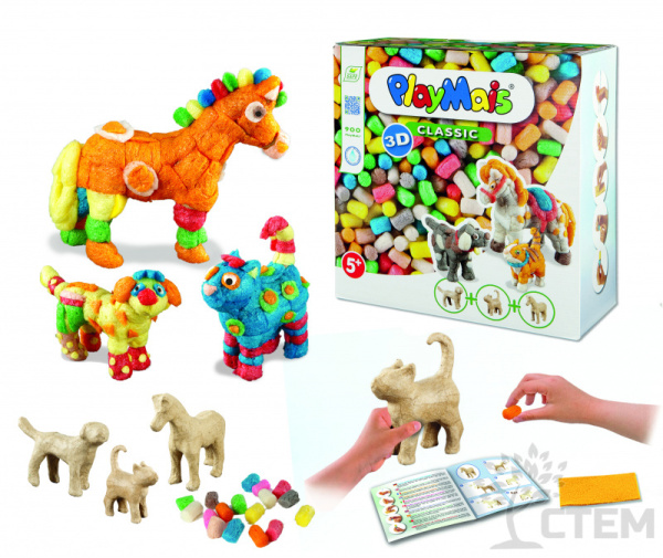 PlayMais® 3D - Домашние животные