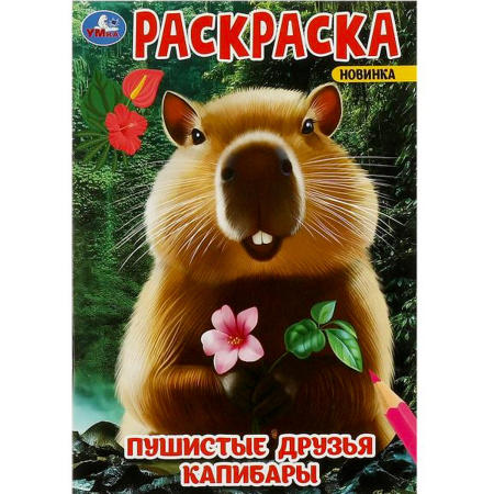 Книжка-раскраска "ПОПУЛЯРНЫЕ СЮЖЕТЫ" АССОРТИ, 145х210 мм, 16 страниц, "УМКА"