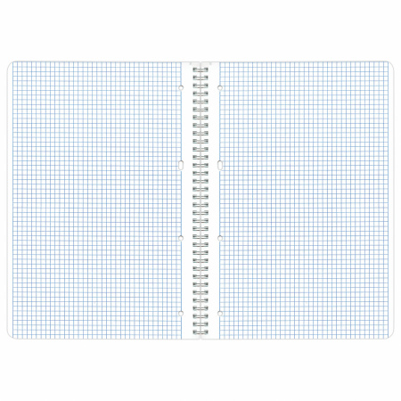 Тетрадь А4 80л. клетка на спирали BRAUBERG, обложка картон, Discover