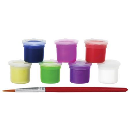 Раскраска по номерам А4, ЮНЛАНДИЯ "ДИНОЗАВРЫ", С АКРИЛОВЫМИ КРАСКАМИ, на картоне, кисть, 661595