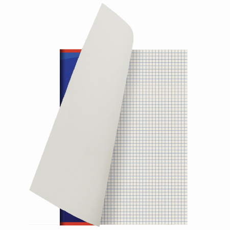 Тетрадь А4 80л. клетка STAFF, офсет №2, 60 г/м2, обложка картон, "Стандарт"