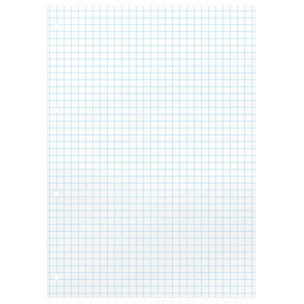Сменный блок к тетради на кольцах А5 160л. BRAUBERG, Белый