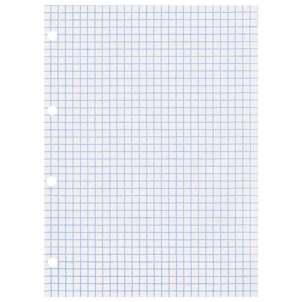 Сменный блок к тетради на кольцах А4 80л. BRAUBERG, Белый