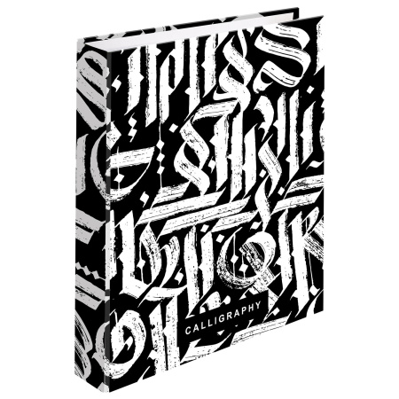 Тетрадь на кольцах А5 (175х215мм) 240л. BRAUBERG "Calligrap, твердый картон, клетка, с разделителями