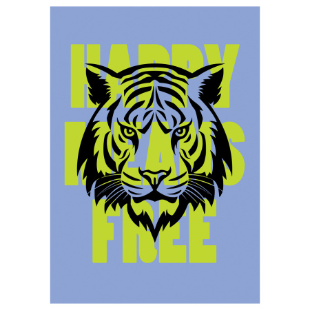 Тетрадь А4 96л. клетка BG, обложка мелованный картон "Будь в тренде"