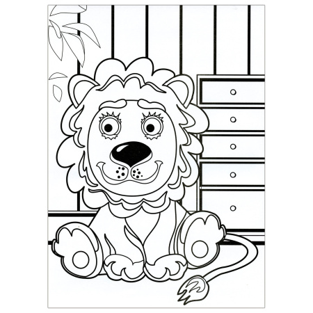 Раскраска по номерам А4, ЮНЛАНДИЯ "ИГРУШКИ", С ВОСКОВЫМИ МЕЛКАМИ, 5 картинок, 661609