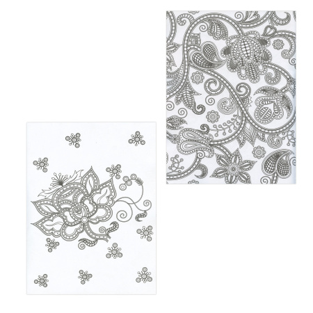 Раскраска-антистресс, 48 рисунков, 24 листа, 210х290 мм, 120 г/м2, скрепка, BRAUBERG, 104150