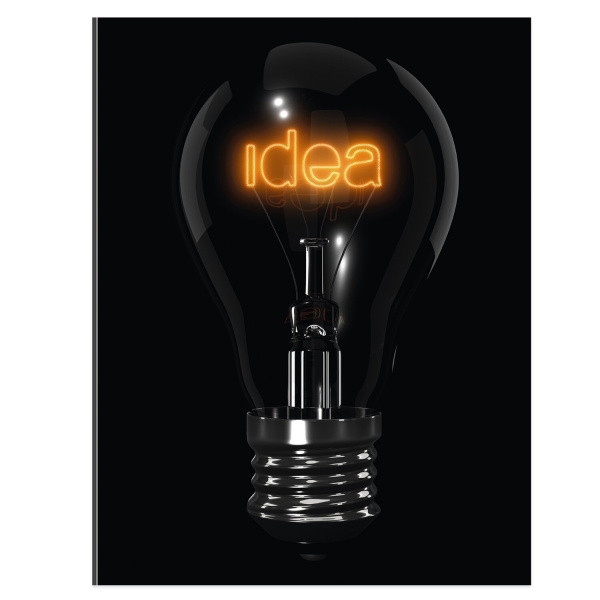 Тетрадь на кольцах А5 (165х215мм) 160л. BRAUBERG "Idea", твердый картон, клетка