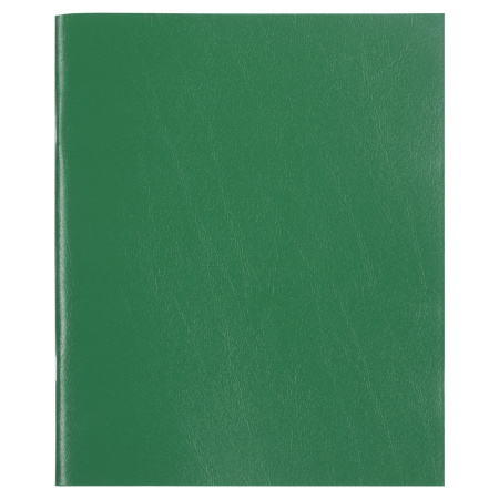 Тетрадь бумвинил А4 96л. клетка STAFF, скоба, офсет №2, ЗЕЛЕНЫЙ 