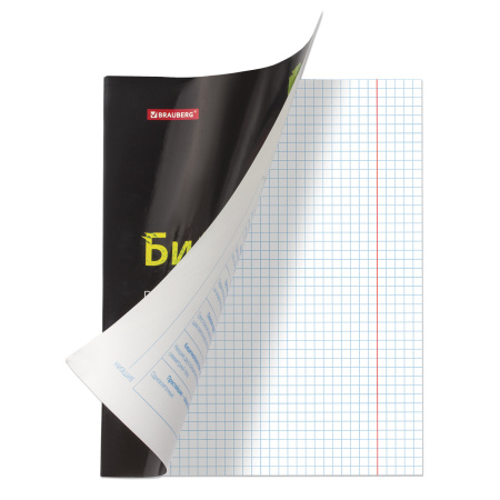 Тетради предметные, КОМПЛЕКТ 10 ПРЕДМЕТОВ, BLACK & BRIGHT, 48л, глянцевый лак, BRAUBERG