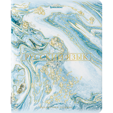 Тетради предметные, КОМПЛЕКТ 10 ПРЕДМЕТОВ, PASTEL, 48л, SoftTouch, фольга, BRAUBERG