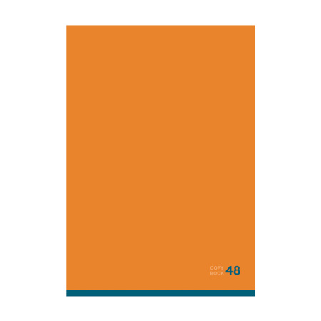 Тетрадь А4 48л. клетка BG "Monocolor. 48", обложка картон