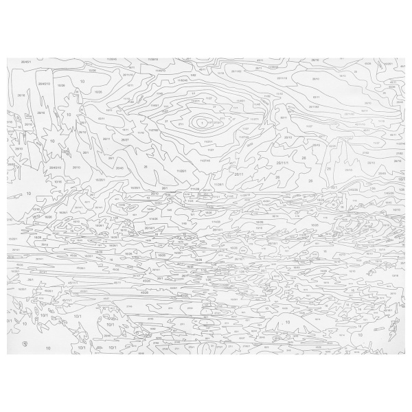 Картина по номерам А3, ОСТРОВ СОКРОВИЩ "ЗАКАТ В БУХТЕ", С АКРИЛОВЫМИ КРАСКАМИ, картон, кисть, 661639